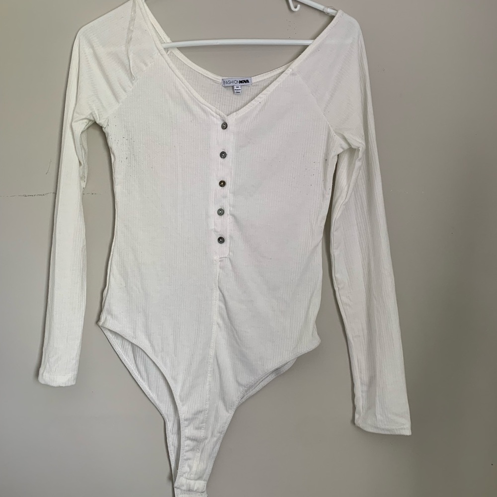 Ribbed Body Suit - Picture 2 of 3